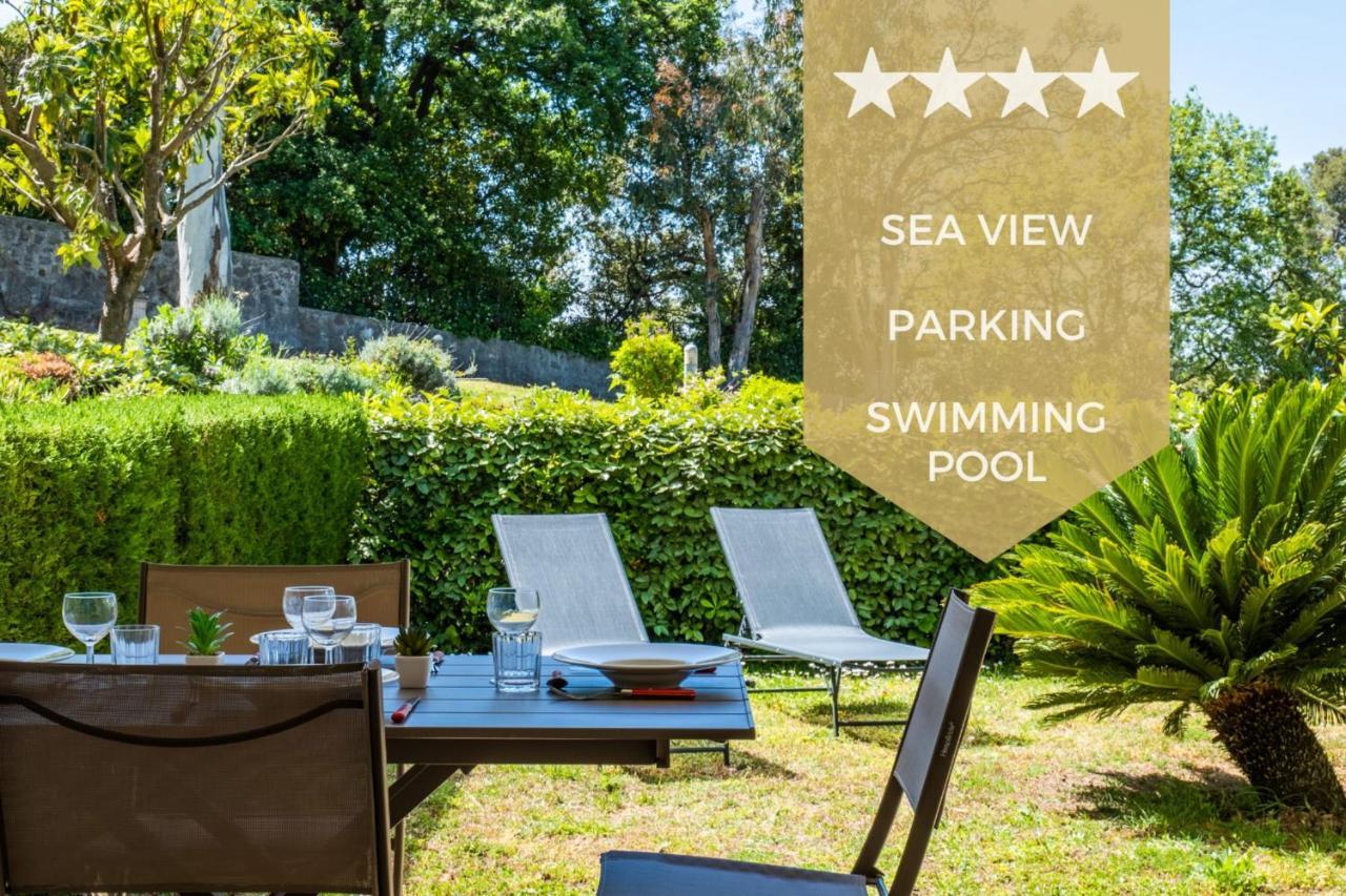 Garden-level Pool & Sea View *